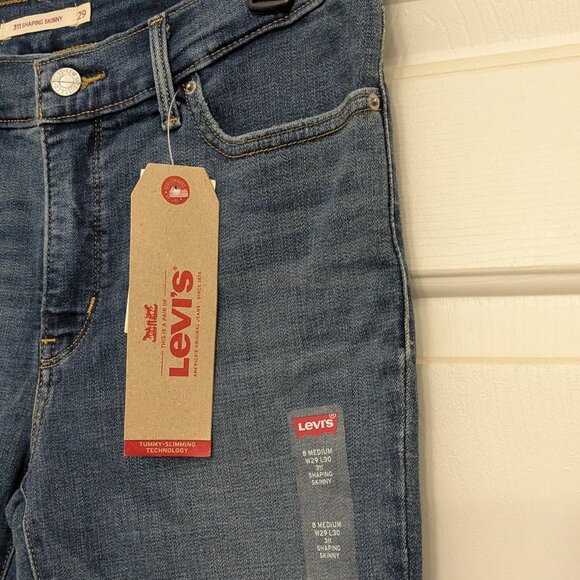 Levi's® 311™ Shaping Skinny Women's Jeans Size 29 Blue NWT - Picture 5 of 15